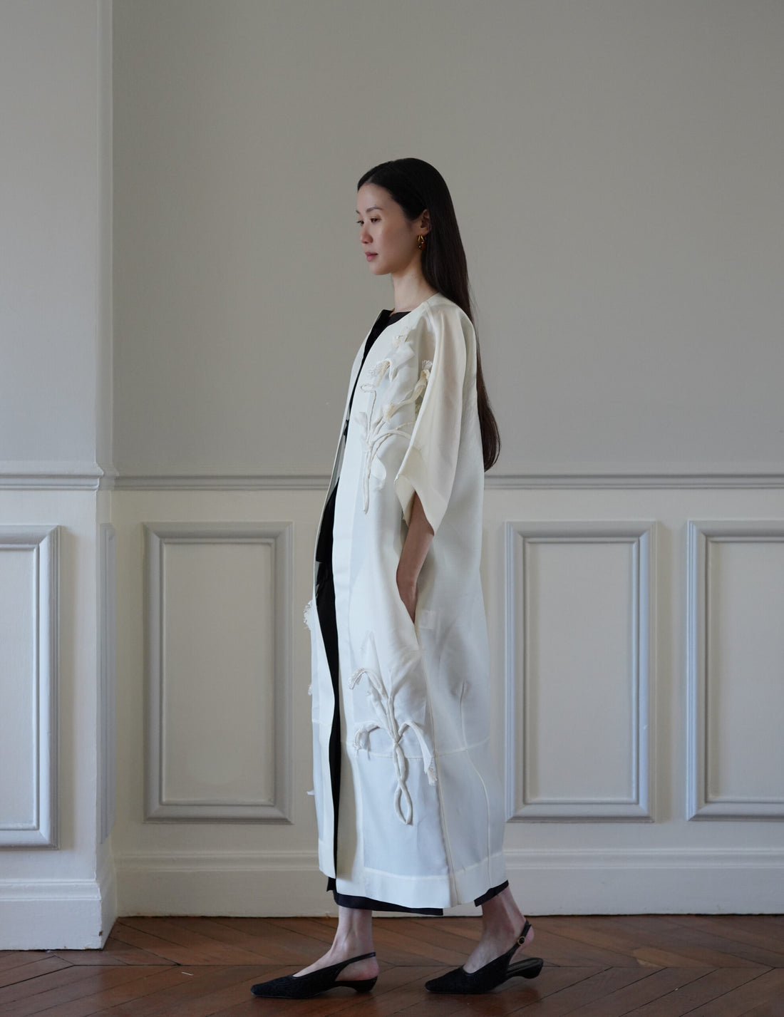 Mark Kenly Domino Tan | Atelier Cova Coat・Ivory