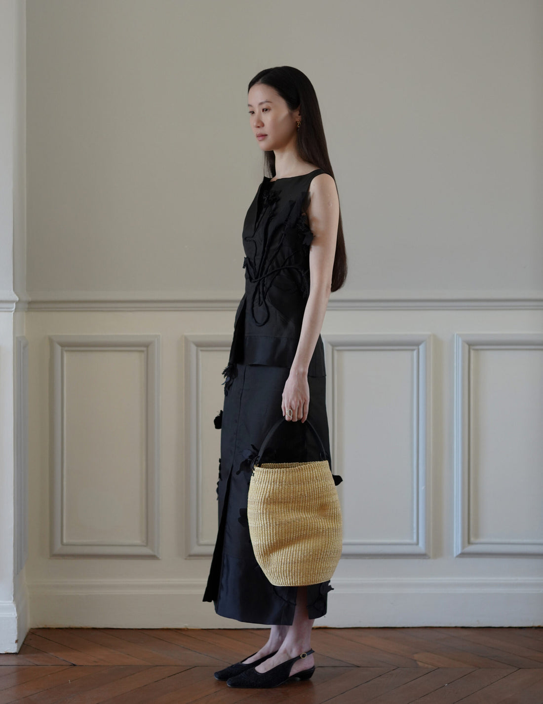 Mark Kenly Domino Tan ｜Atelier Tami Top・Black