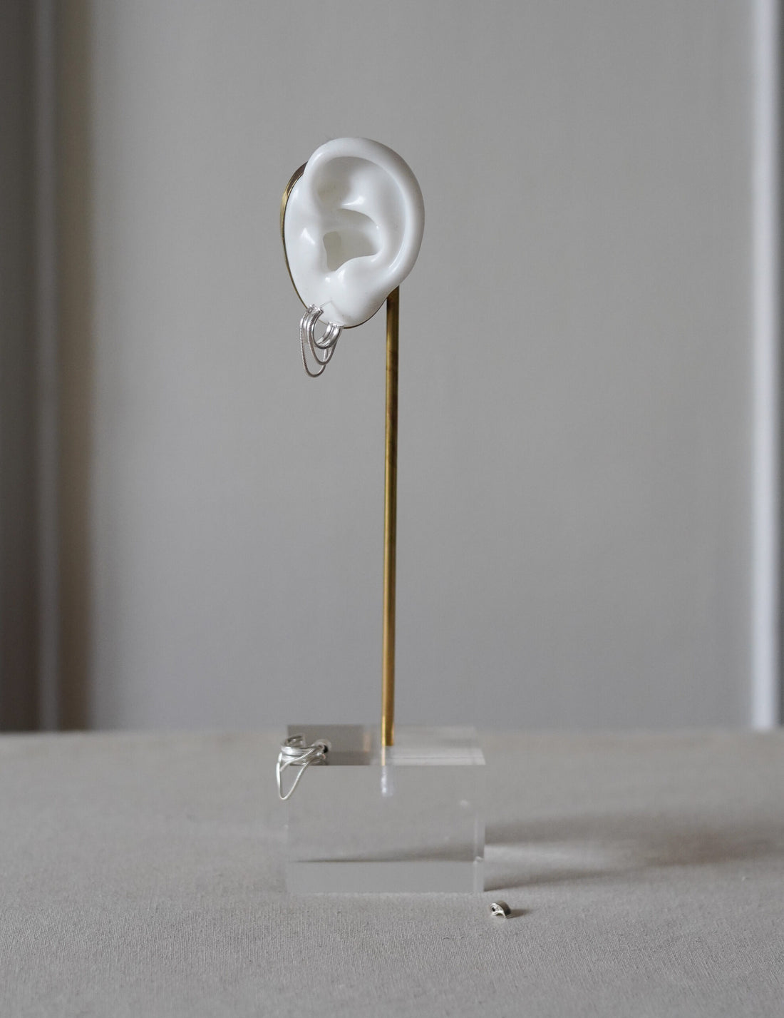 MAGGOOSH | TWINKLER MINI DOUBLE Earrings・Silver