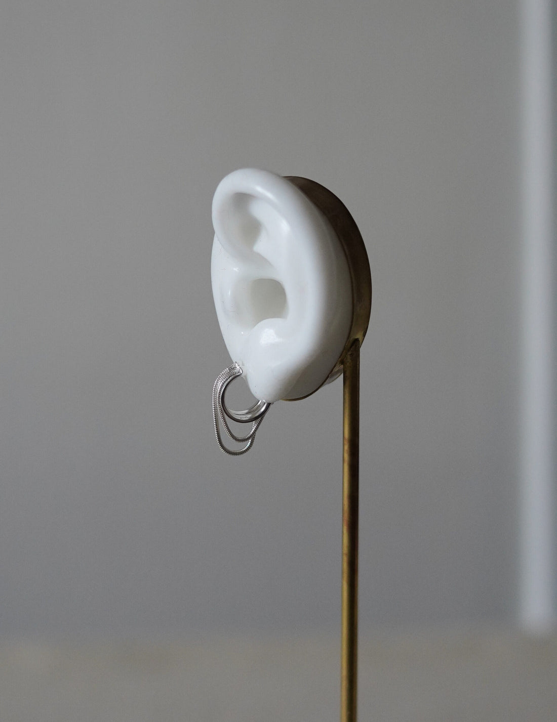 MAGGOOSH | TWINKLER MINI DOUBLE Earrings・Silver