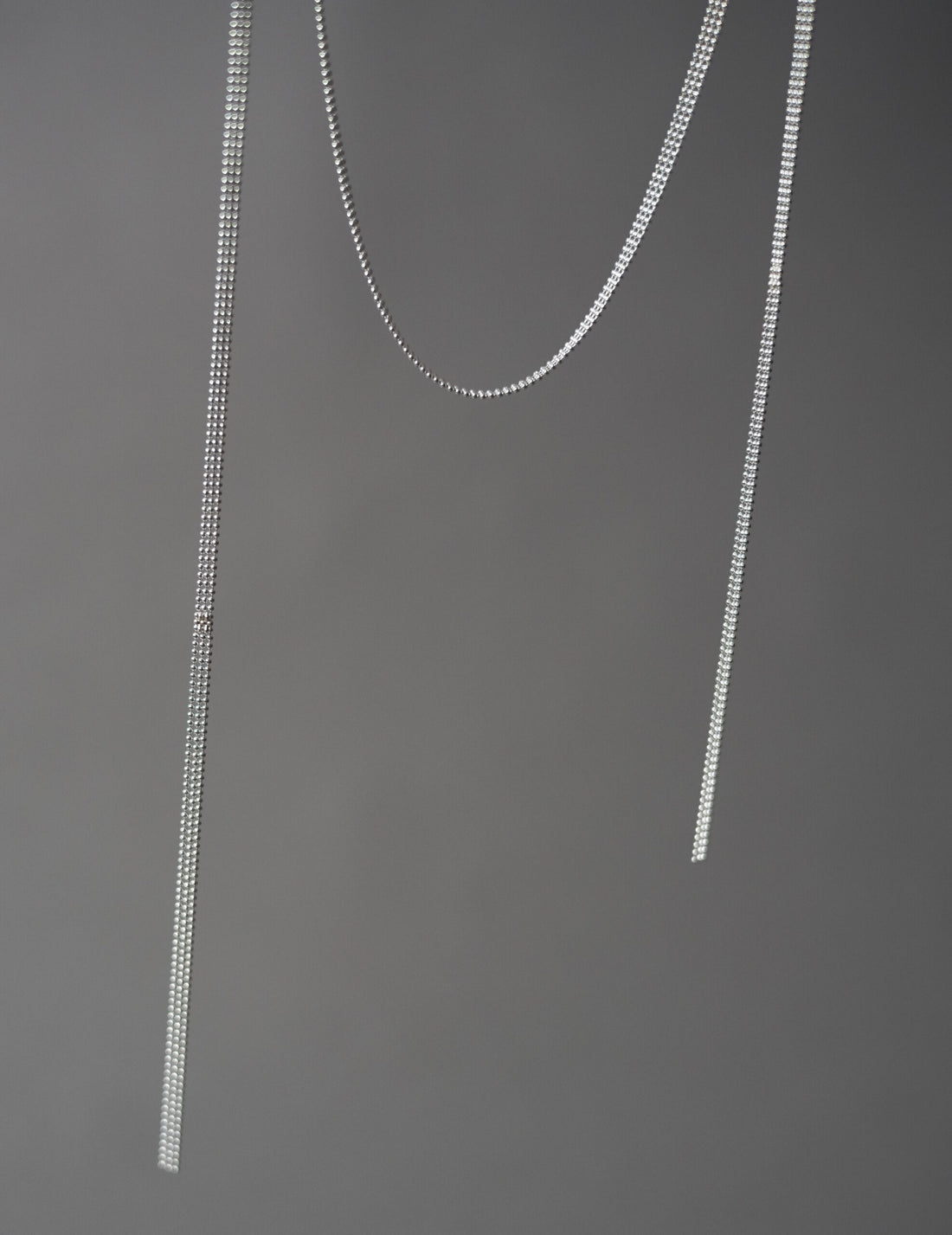 MAGGOOSH | ALTAR SCARF Necklace・Silver