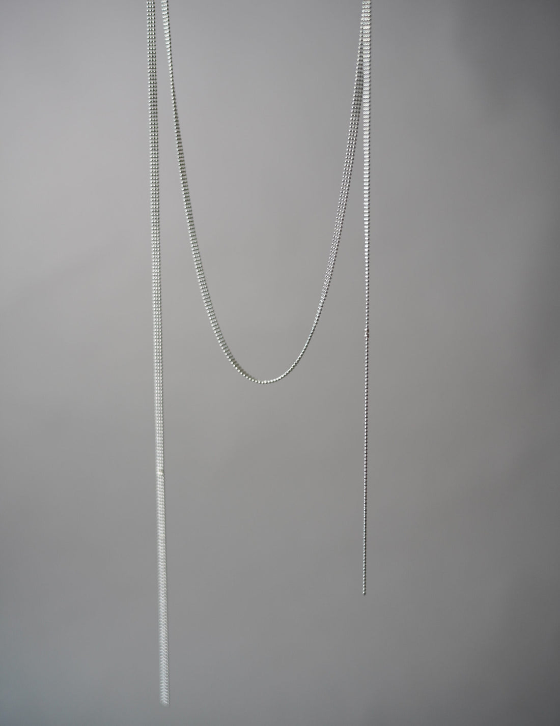 MAGGOOSH | ALTAR SCARF Necklace・Silver