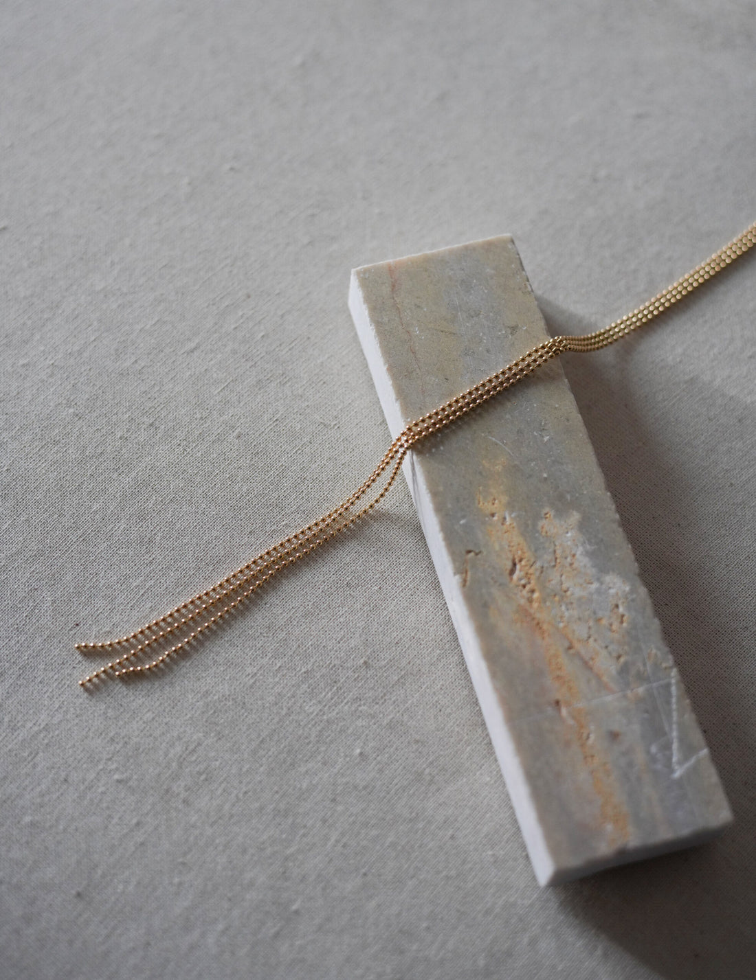 MAGGOOSH | ALTAR SCARF Necklace・ Gold