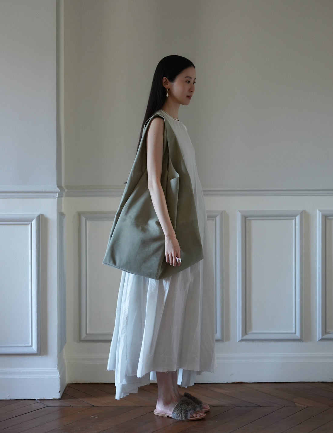 QUITAN | Fur Sandals・Natural