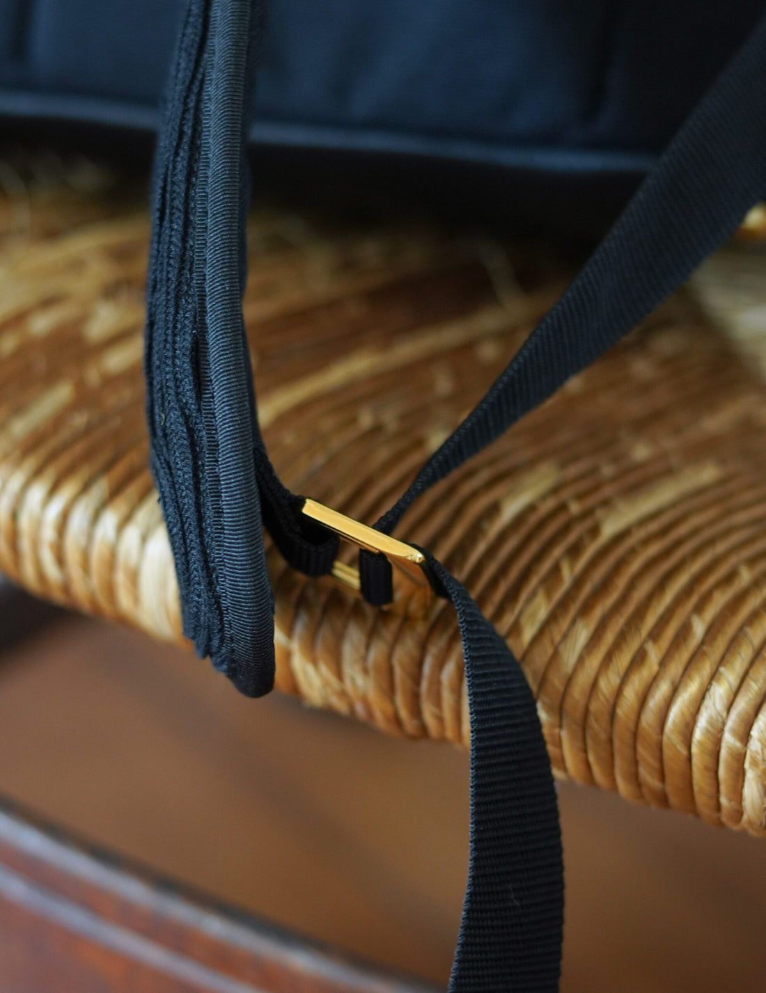 Mame Kurogouchi | Cording Embroidery Backpack - Black