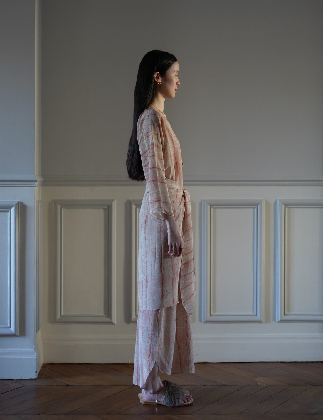 CORTANA | Antibes irony print silk dress