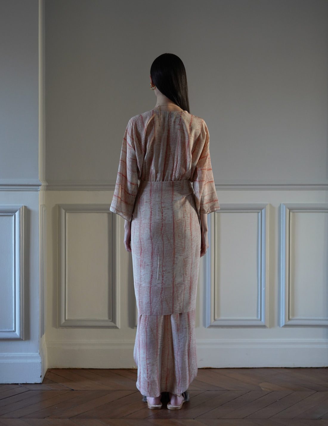 CORTANA | Antibes irony print silk dress