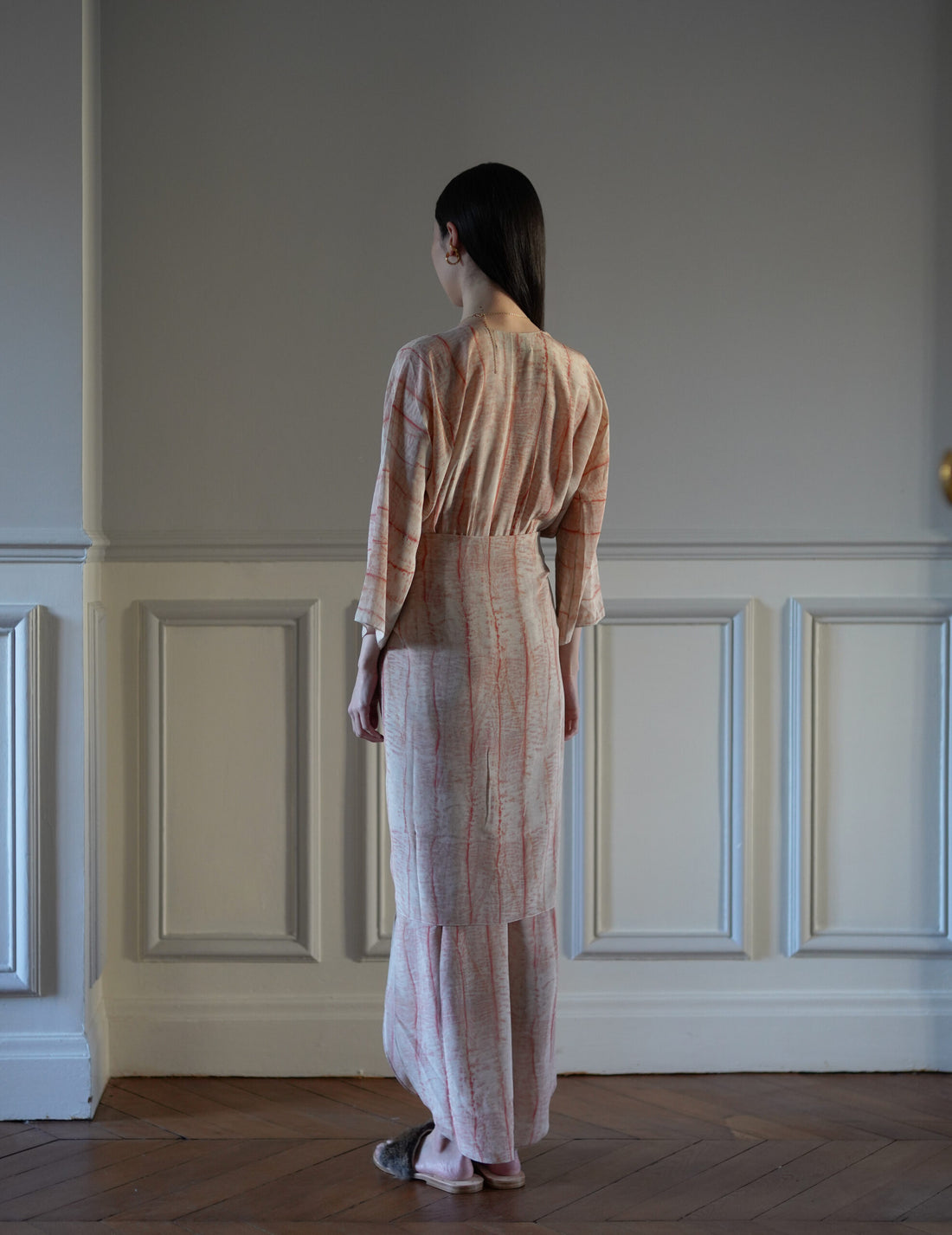 CORTANA | Antibes irony print silk dress