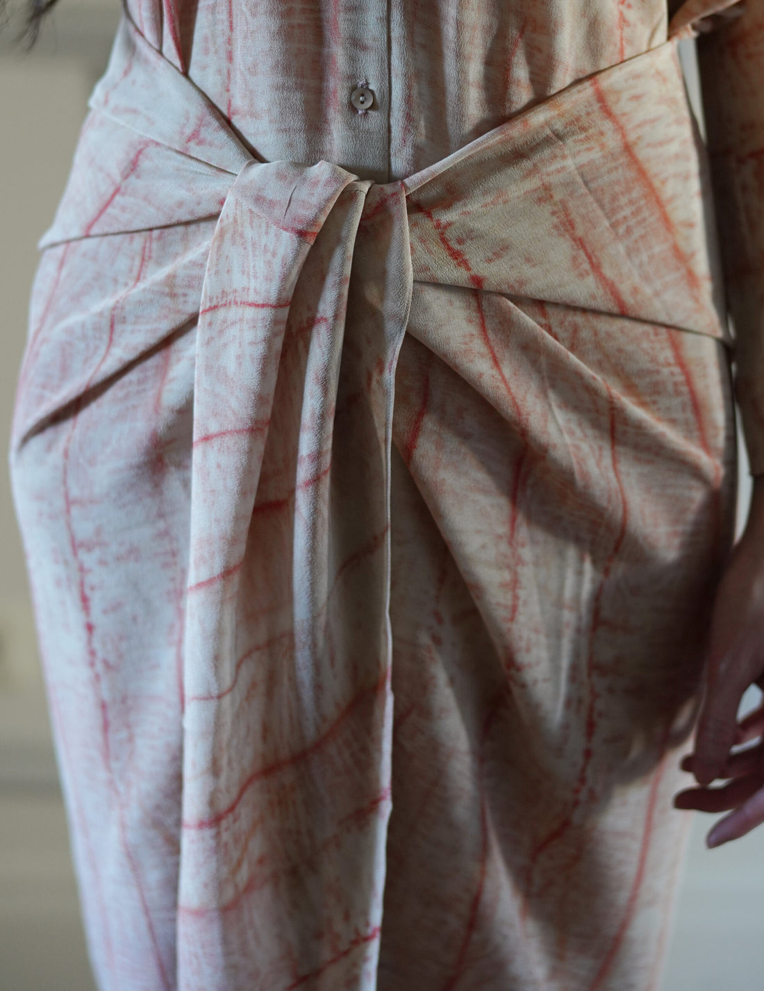 CORTANA | Antibes irony print silk dress