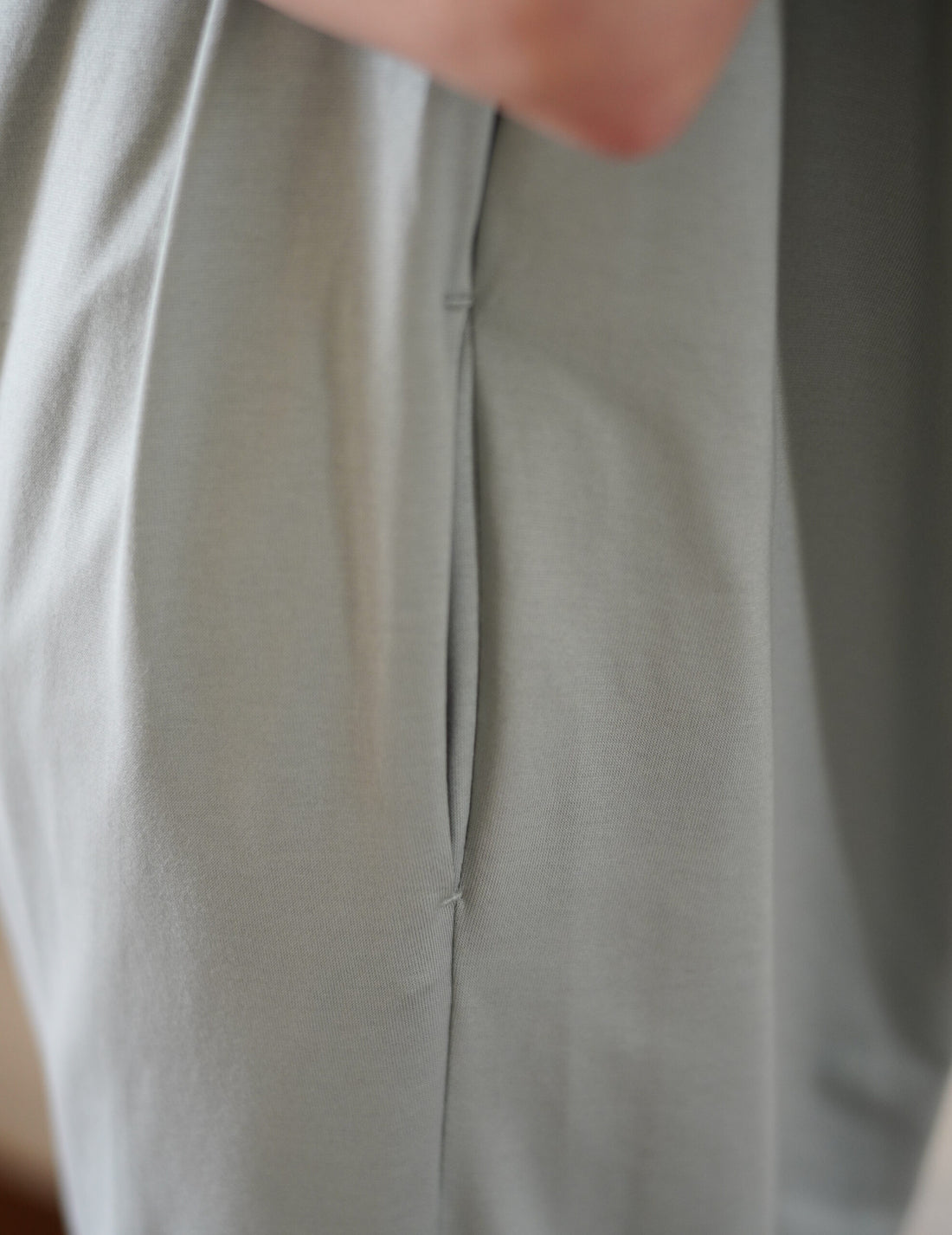 Mame Kurogouchi | Cotton Jersey Asymmetric Dress - Grey