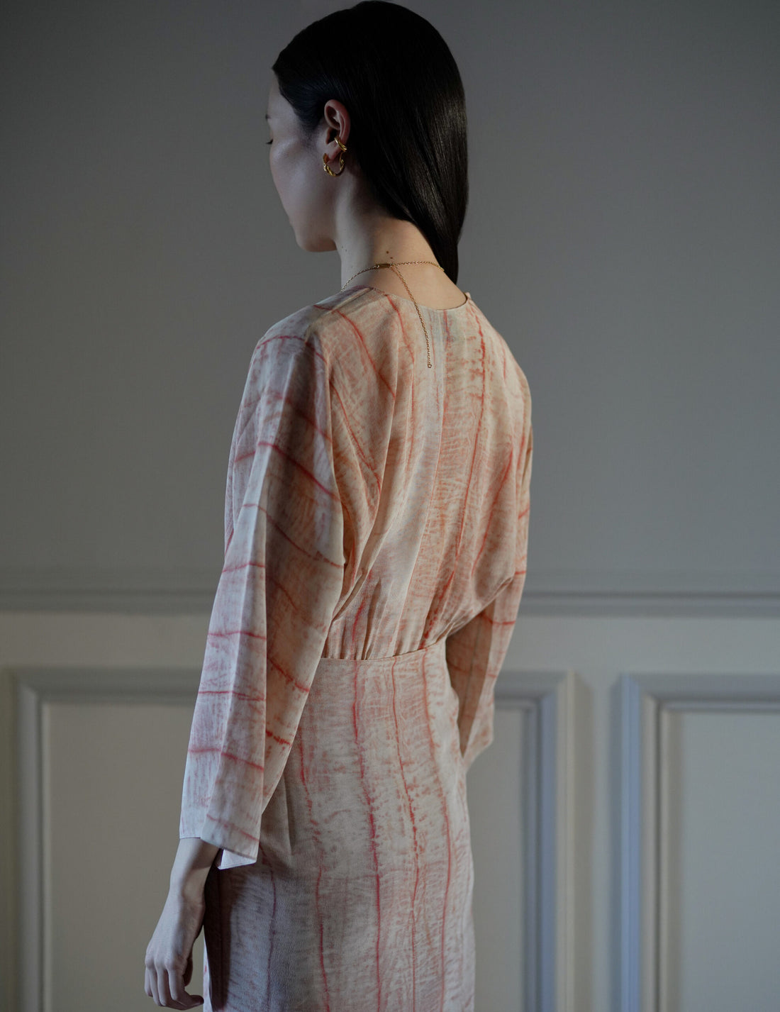 CORTANA | Antibes irony print silk dress