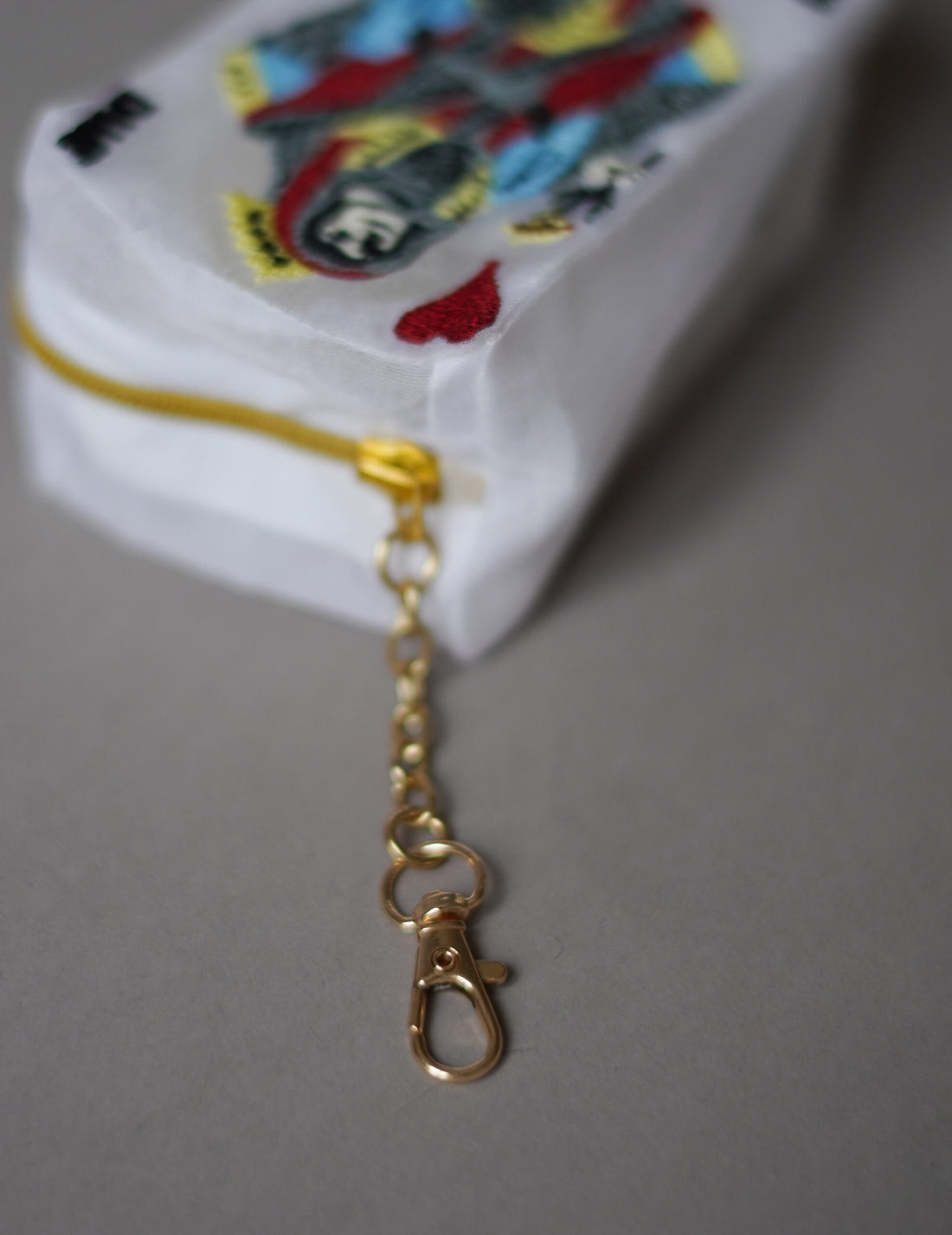 Brigitte Tanaka | Pochette Organza Carte à jouer