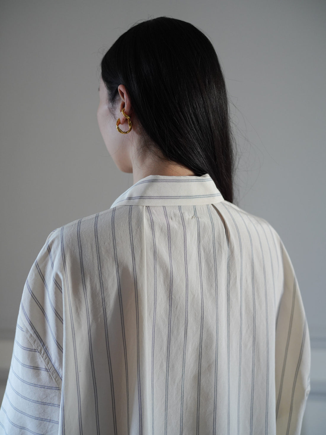 QUITAN | 3/4 Sleeve Shirt・Ivory White