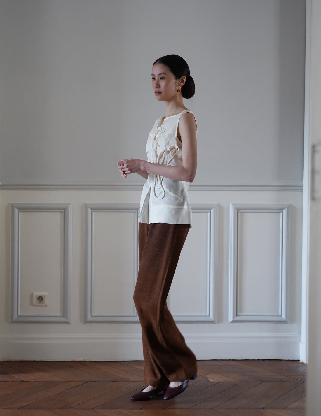 CORTANA | SAGA PANTS-Cinnamon