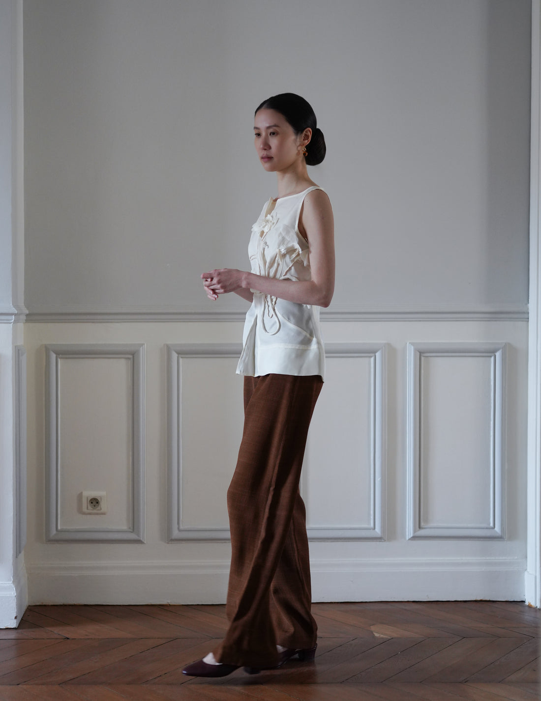 CORTANA | SAGA PANTS-Cinnamon