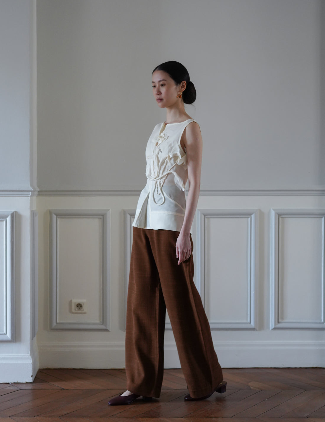 CORTANA | SAGA PANTS-Cinnamon