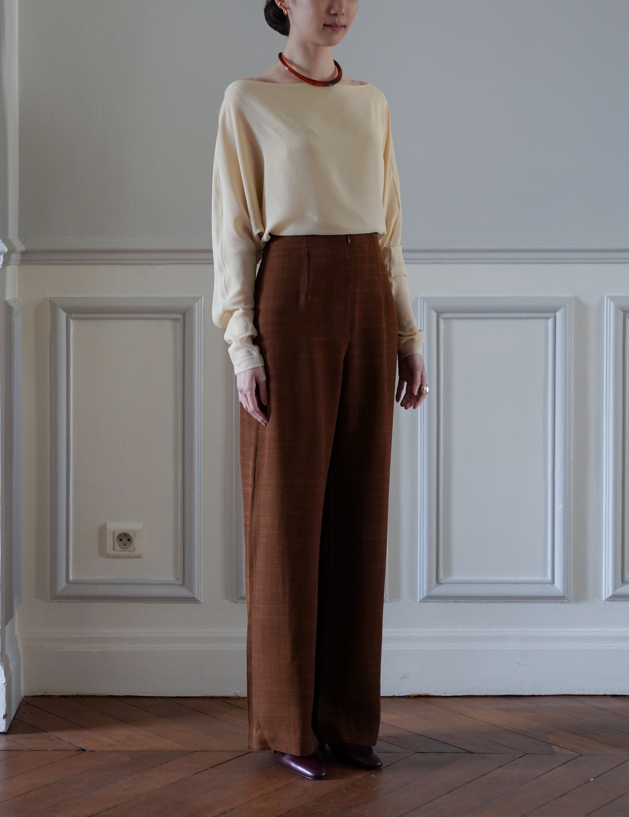 SAGA PANTS-Cinnamon