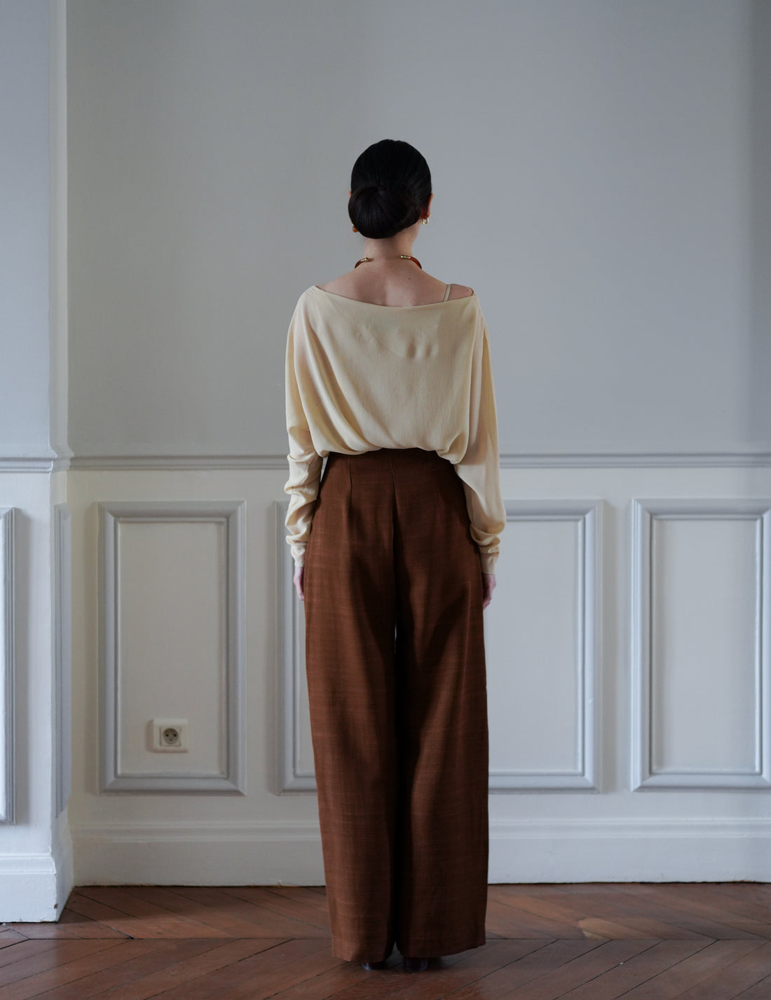 CORTANA | SAGA PANTS-Cinnamon