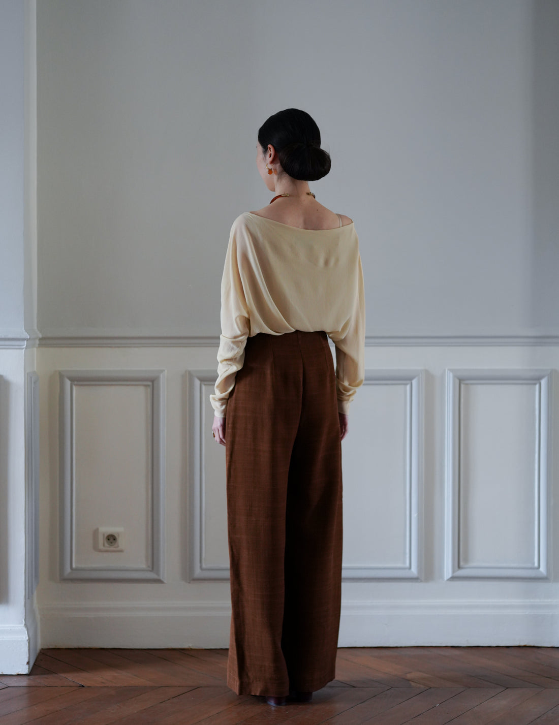 CORTANA | SAGA PANTS-Cinnamon