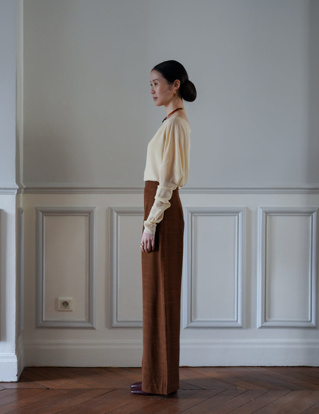 CORTANA | SAGA PANTS-Cinnamon