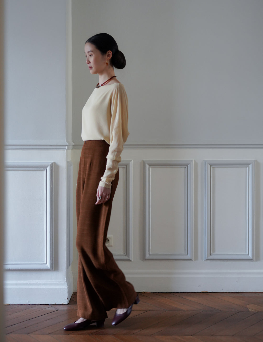 CORTANA | SAGA PANTS-Cinnamon