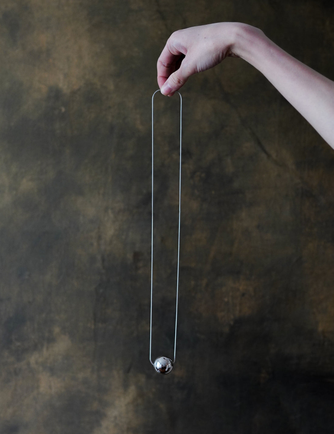 Unité by Adachi Yukari | Silver Sphere Necklace