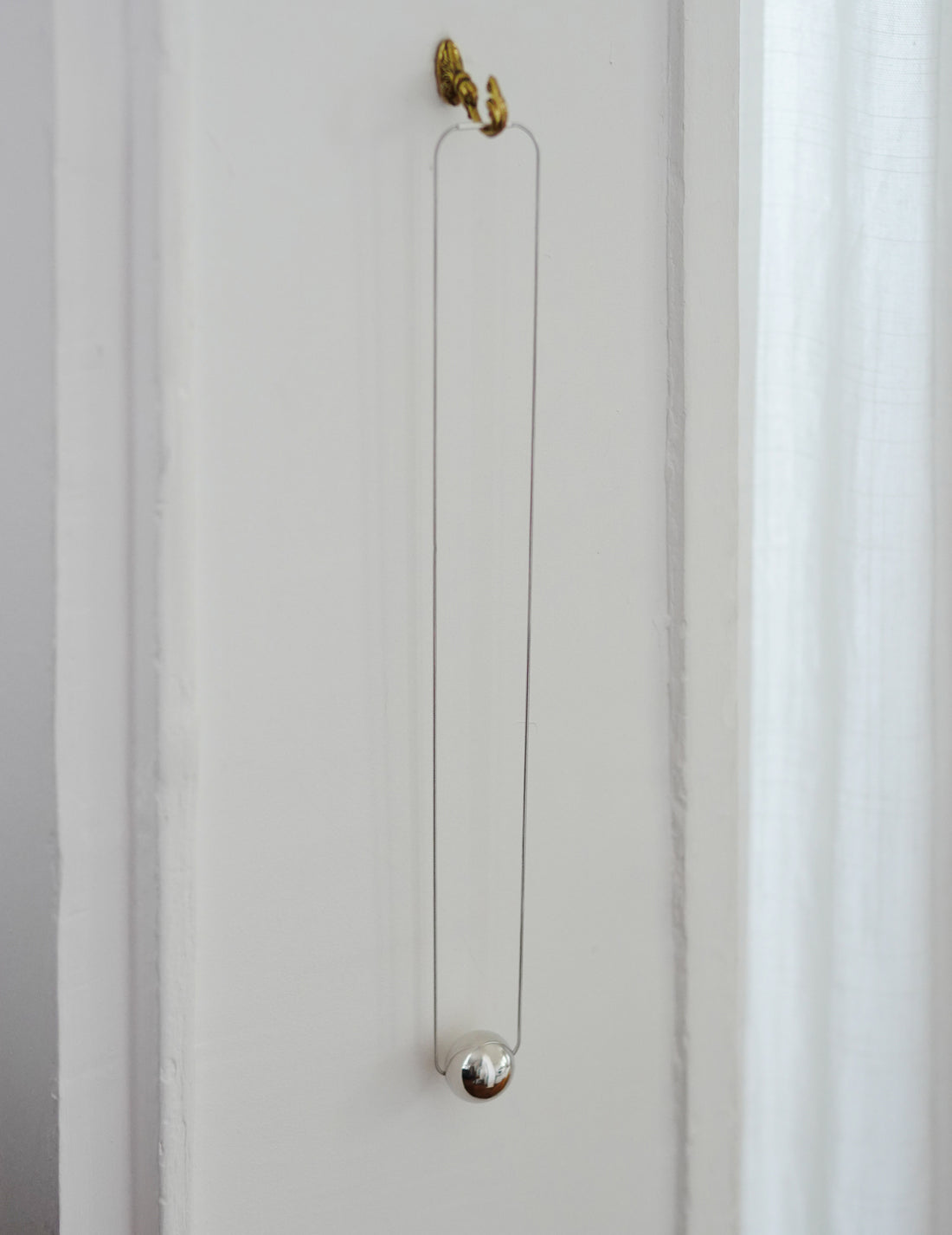 Unité by Adachi Yukari | Silver Sphere Necklace