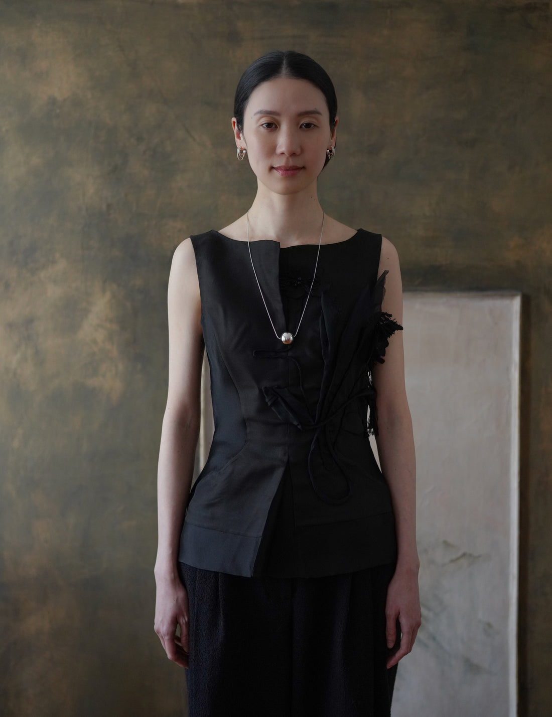 Unité by Adachi Yukari | Silver Sphere Necklace