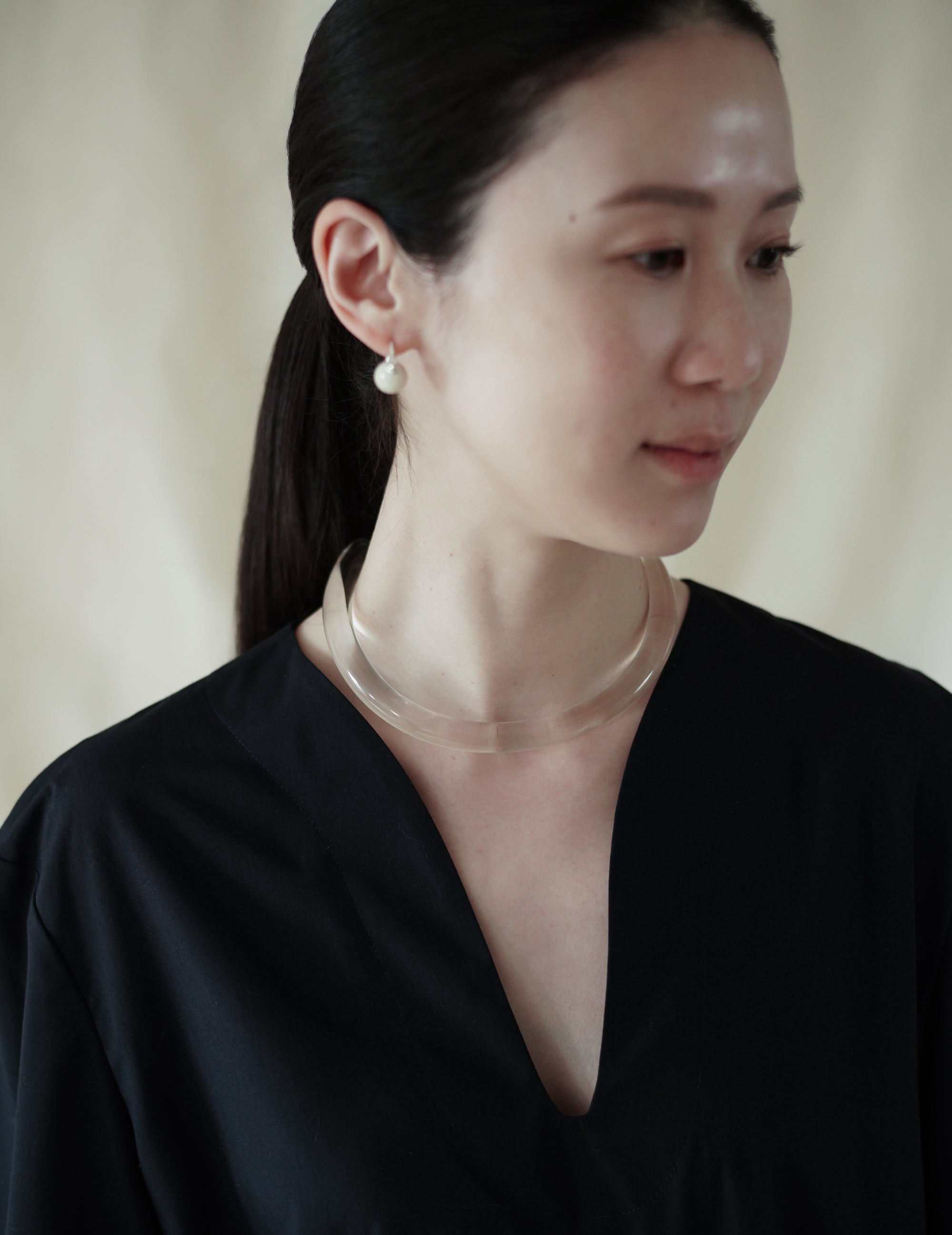 Glassy Collar・Clear