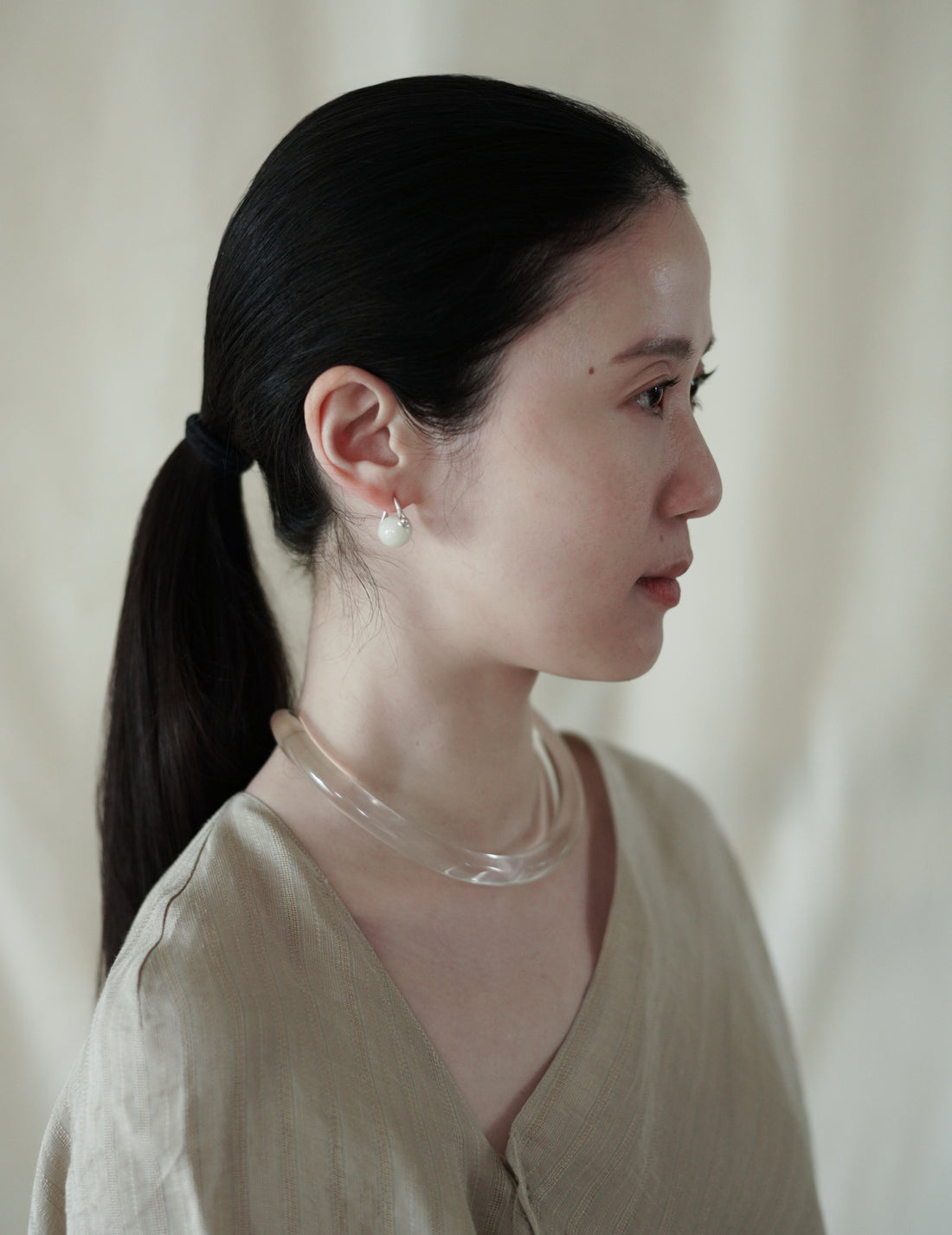 Glassy Collar・Clear