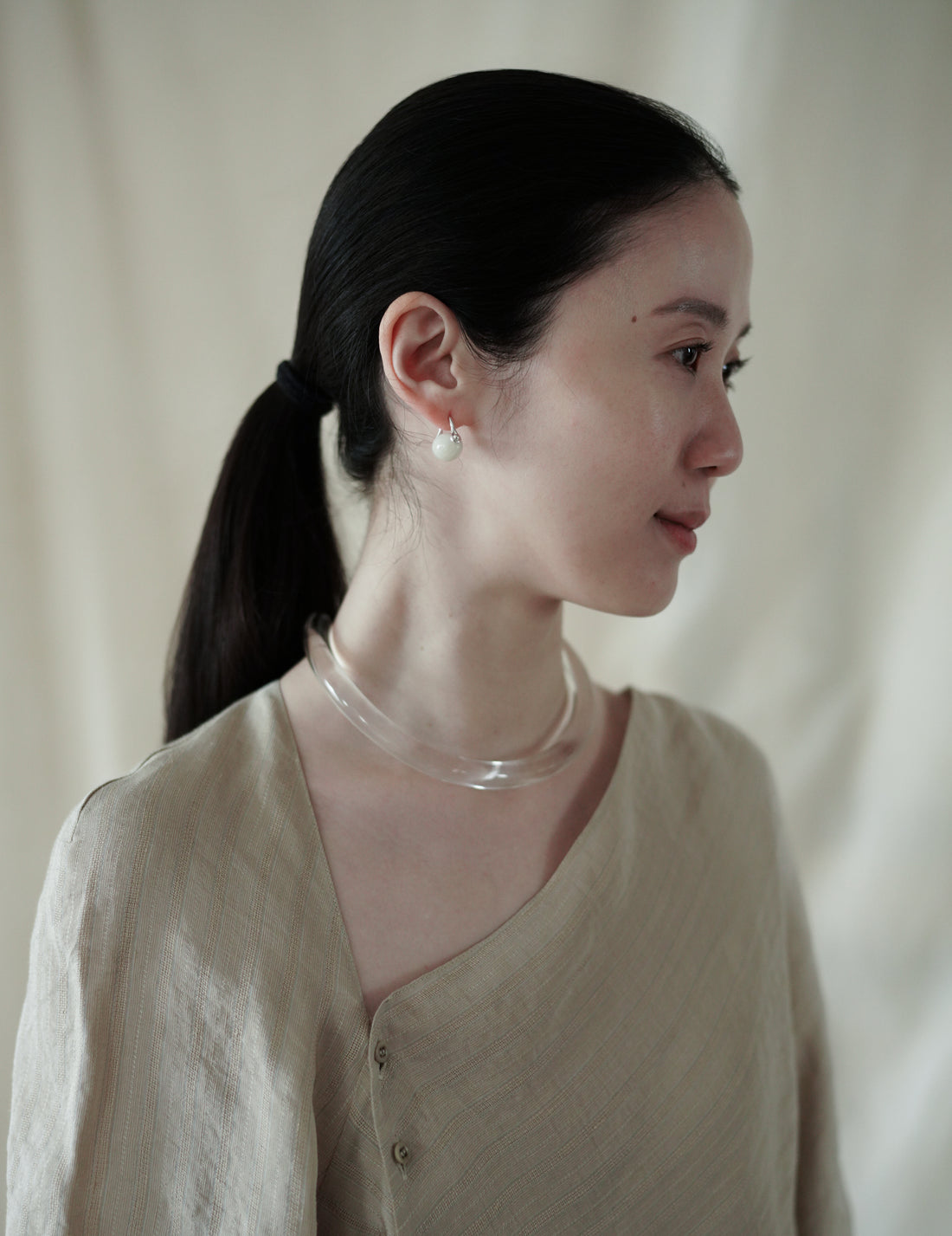 Glassy Collar・Clear