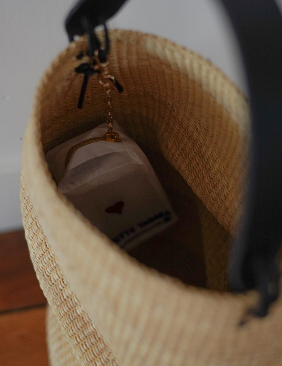 Brigitte Tanaka | Pochette Organza Carte à jouer