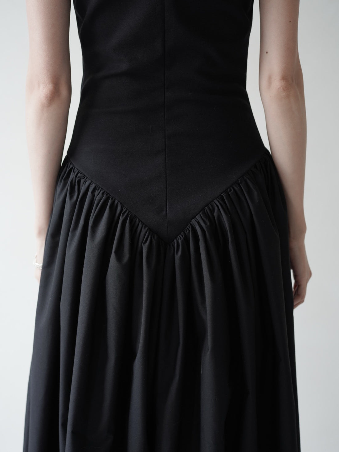 Puffed Dress・Black
