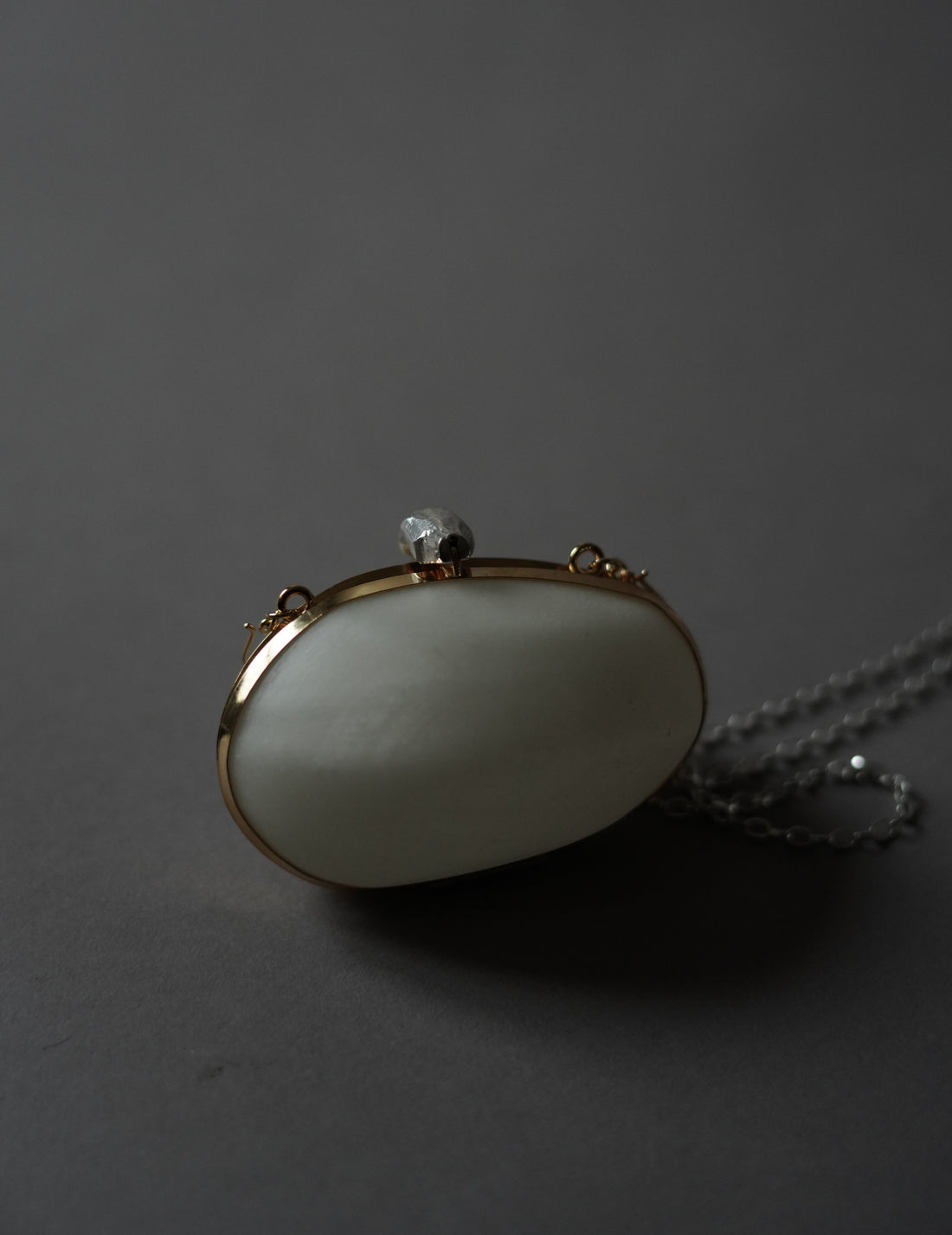 Limosnera Box Pendant Necklace