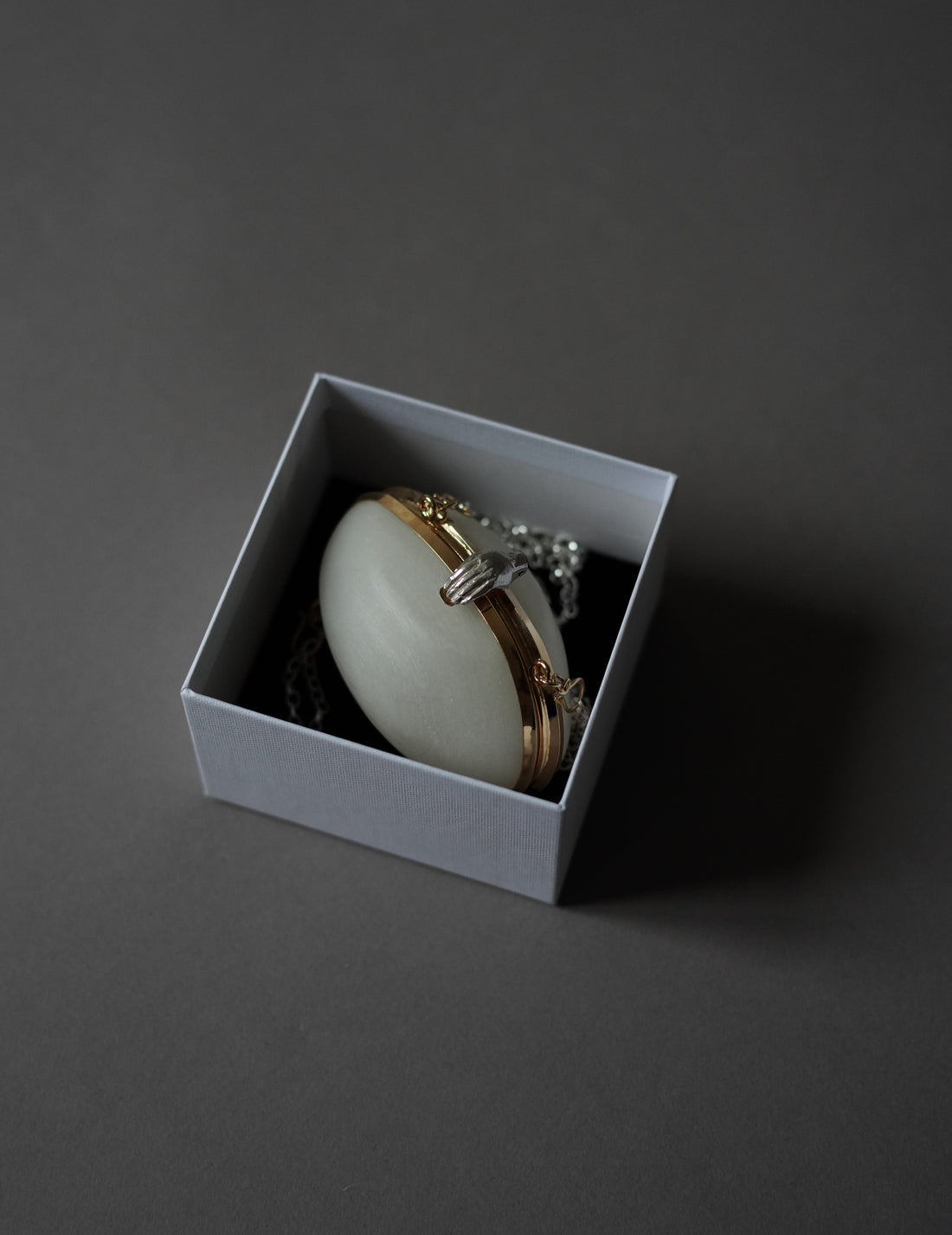 Limosnera Box Pendant Necklace