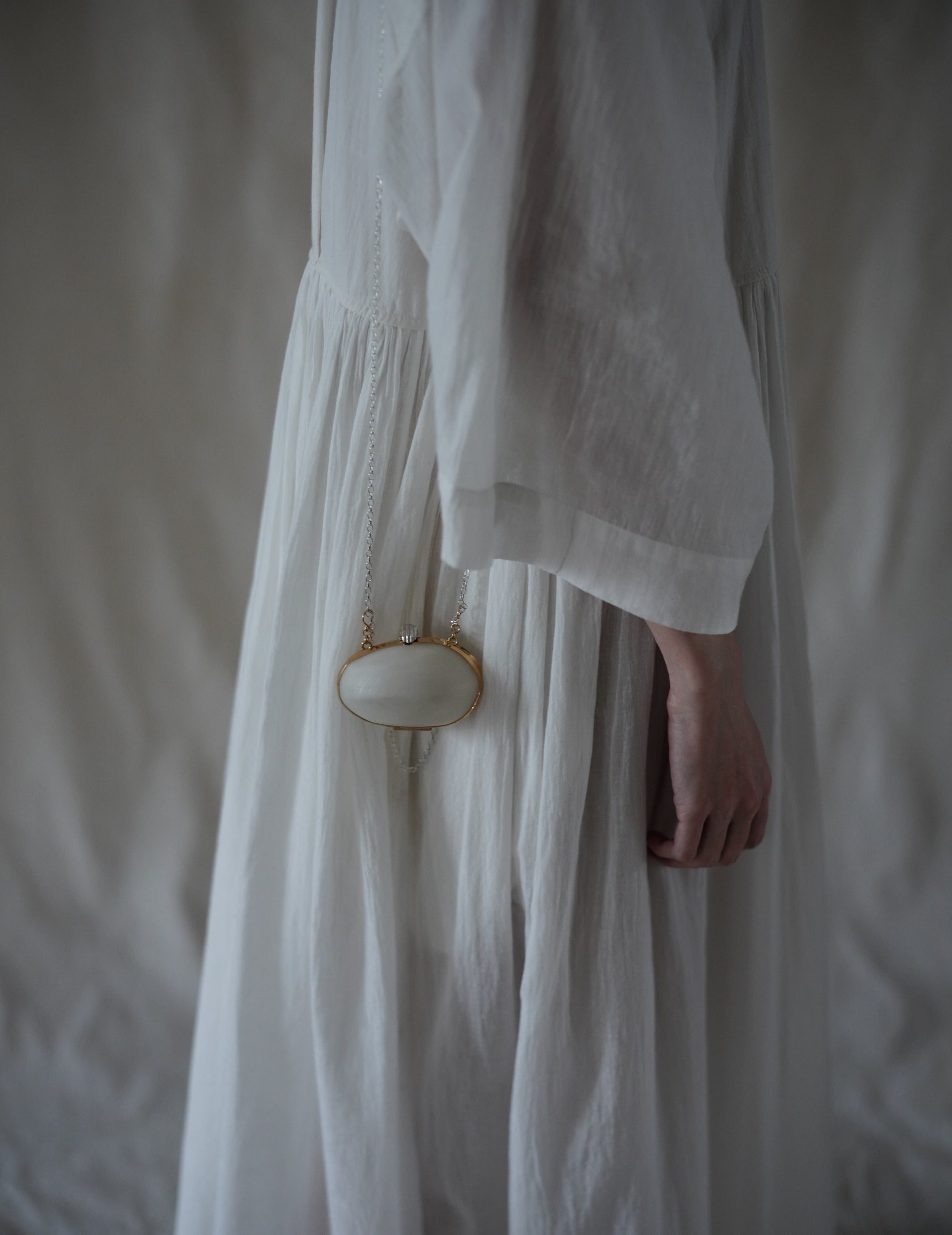 Limosnera Box Pendant Necklace