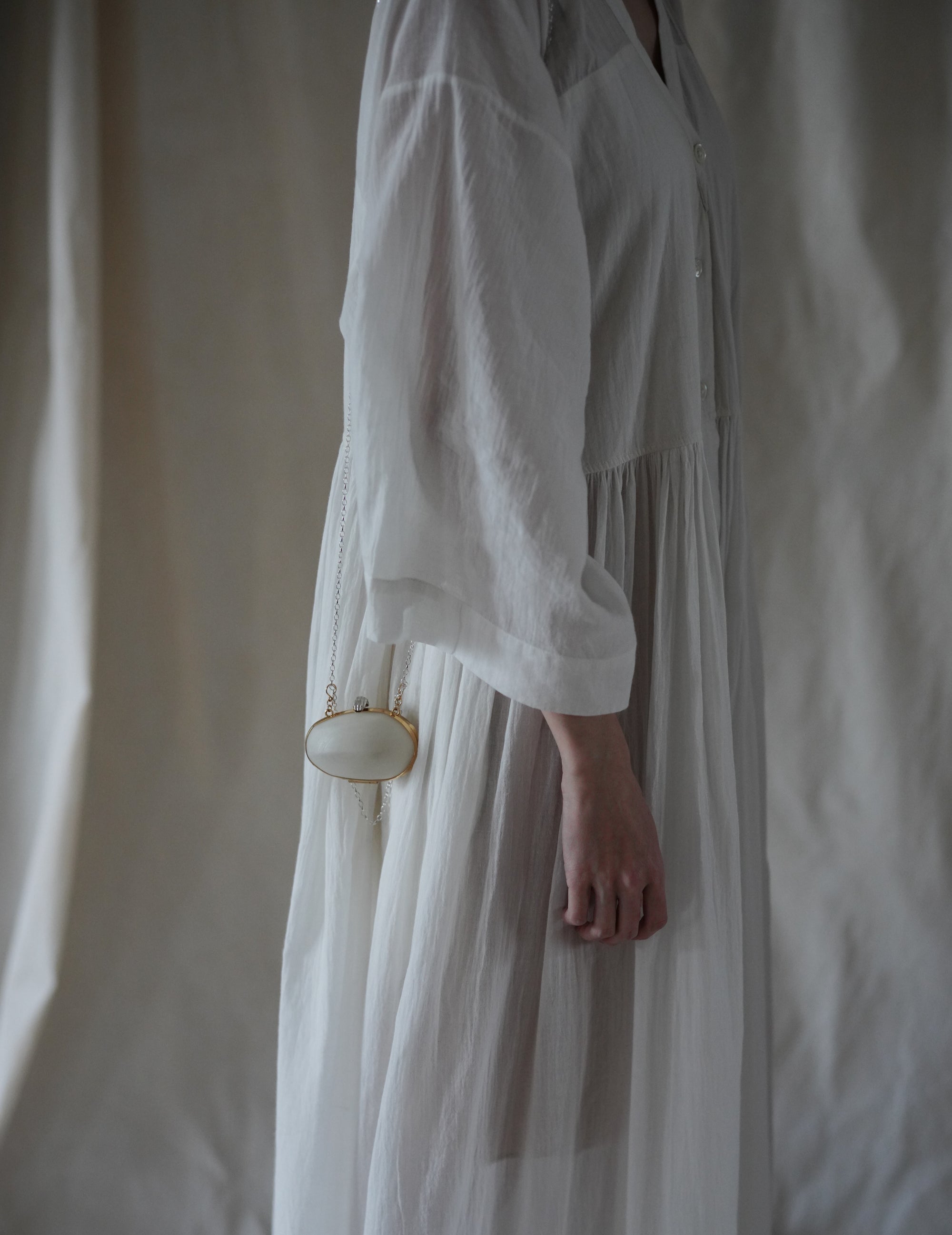 Limosnera Box Pendant Necklace