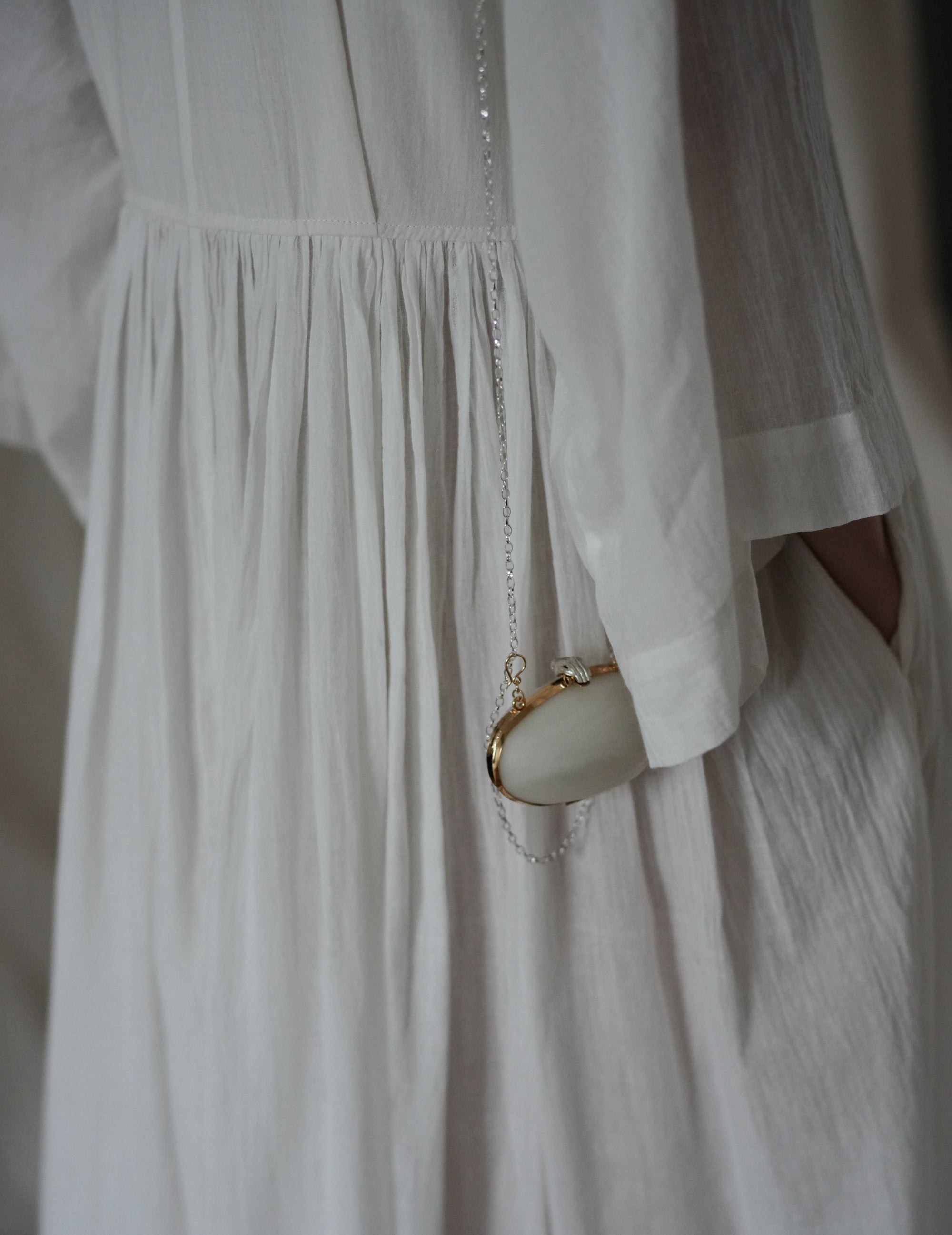 Limosnera Box Pendant Necklace