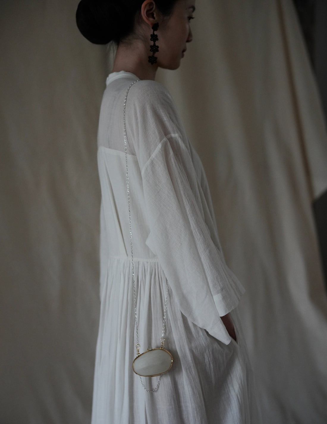 Limosnera Box Pendant Necklace