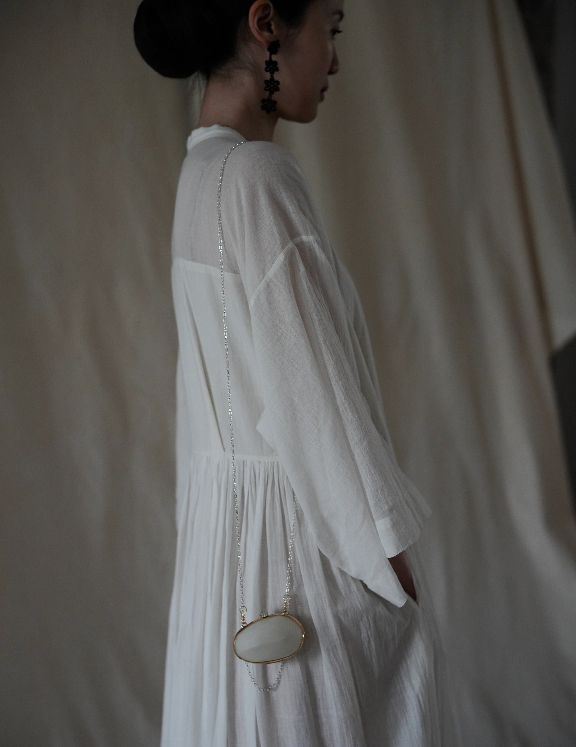 Limosnera Box Pendant Necklace