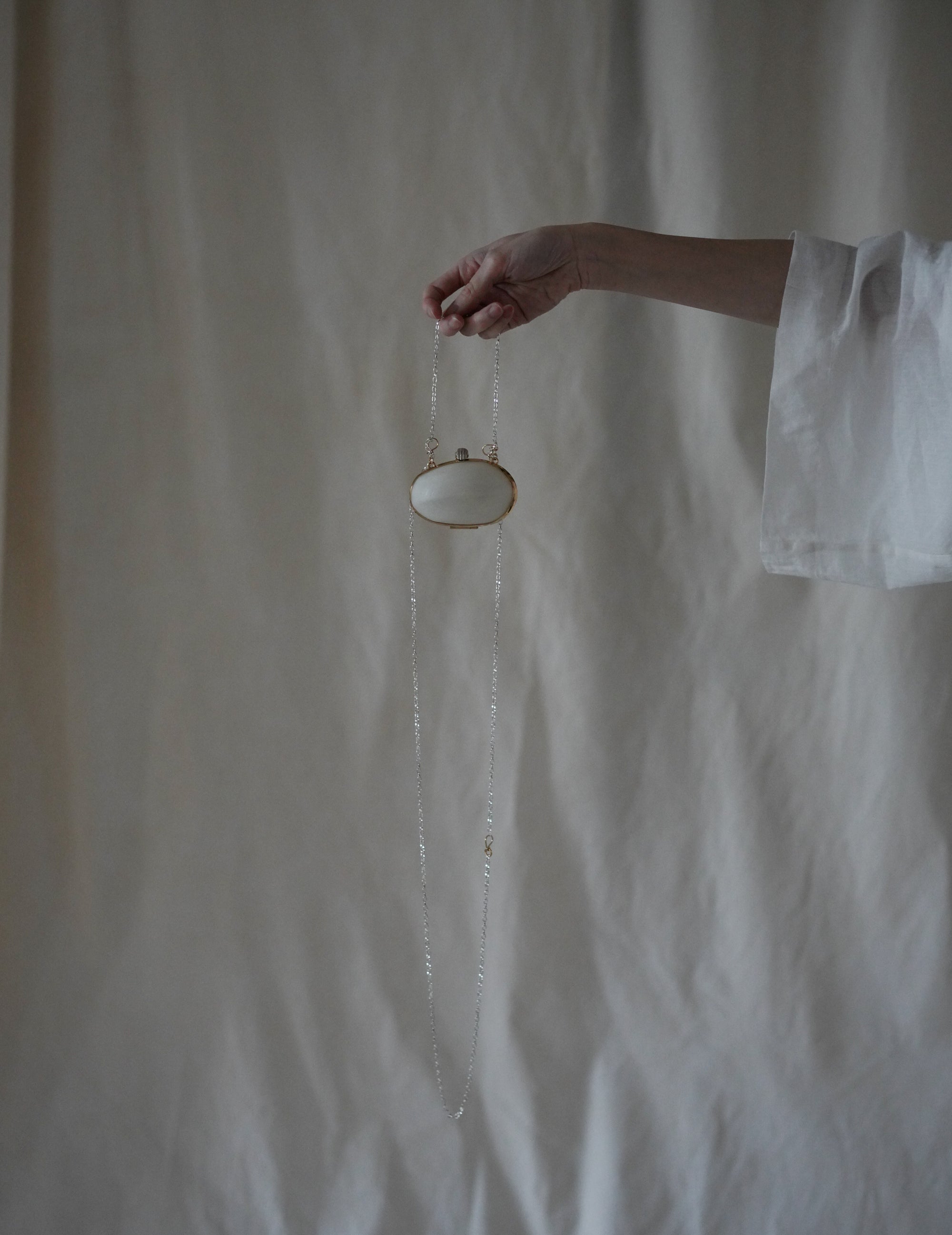 Limosnera Box Pendant Necklace