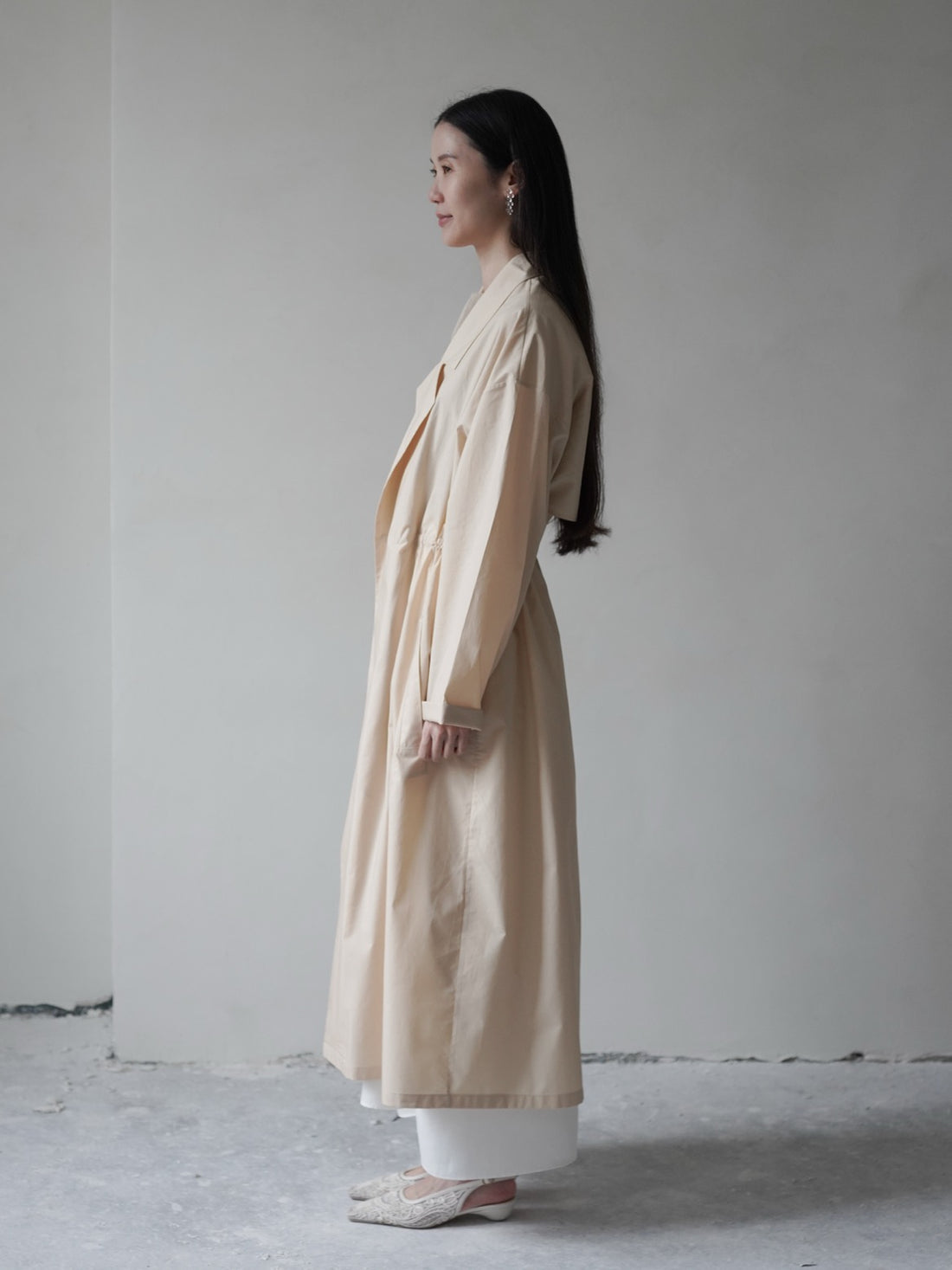 Poplin Trench Coat