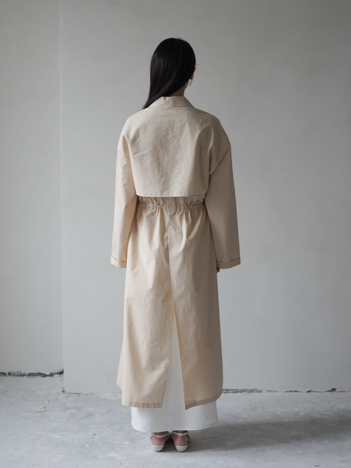 Poplin Trench Coat