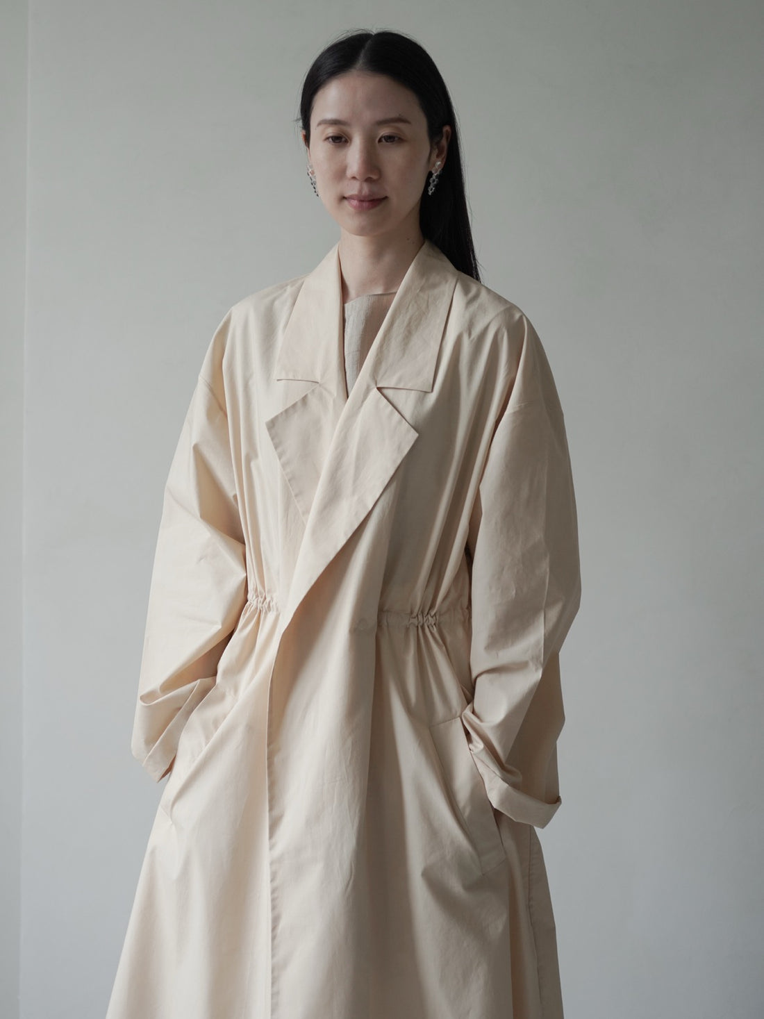 Poplin Trench Coat