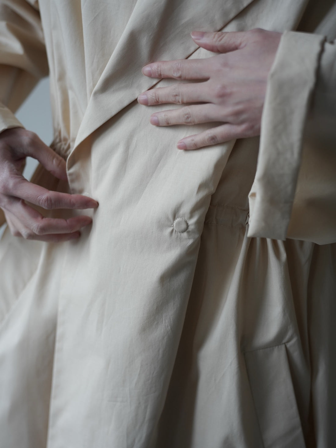 Poplin Trench Coat