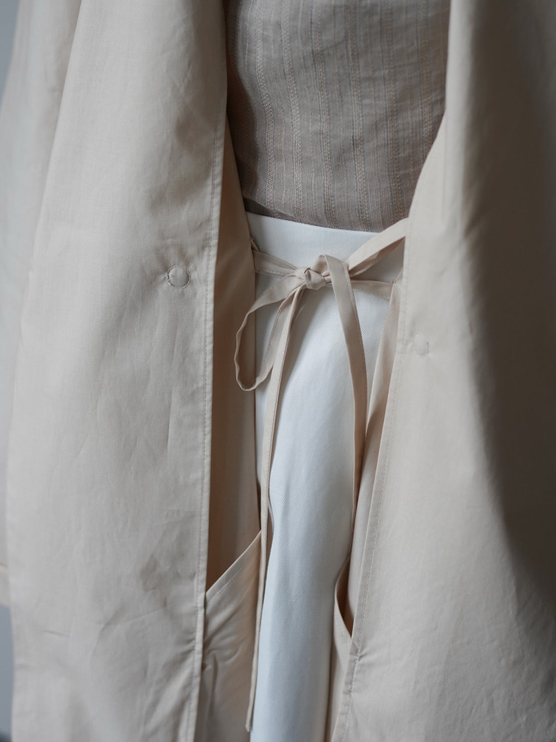 Poplin Trench Coat