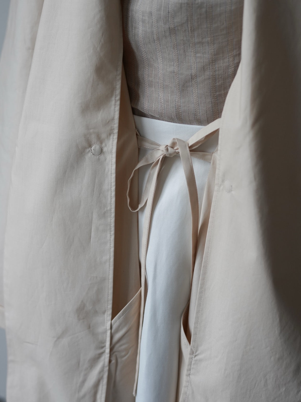 Poplin Trench Coat