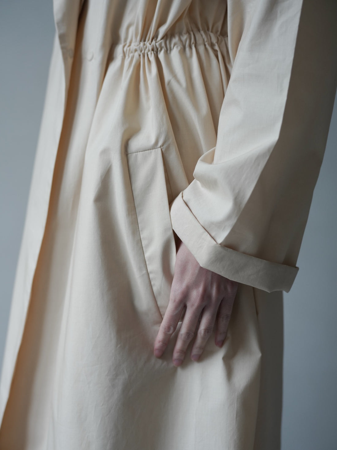 Poplin Trench Coat