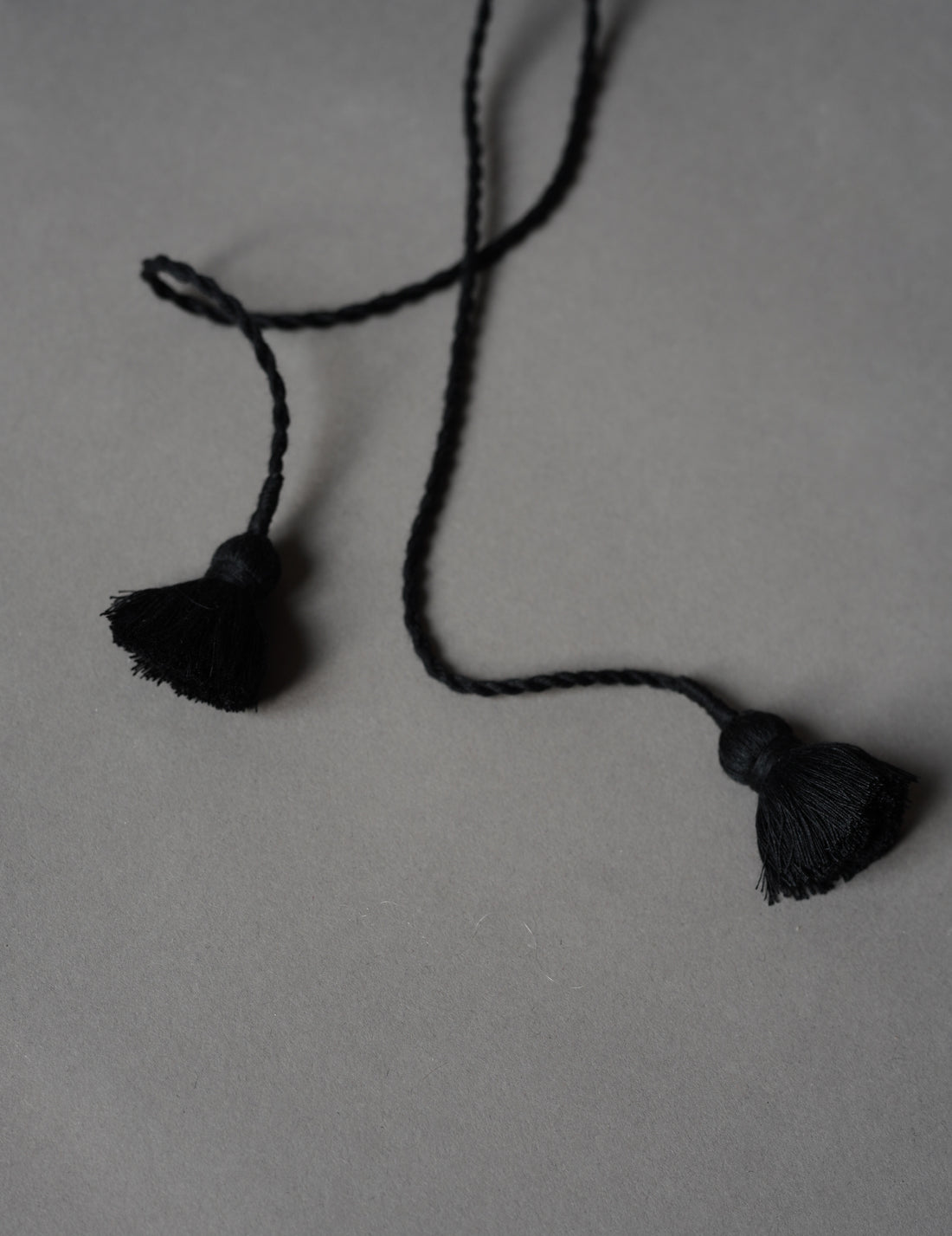 Snake Beaded Necklace・Black