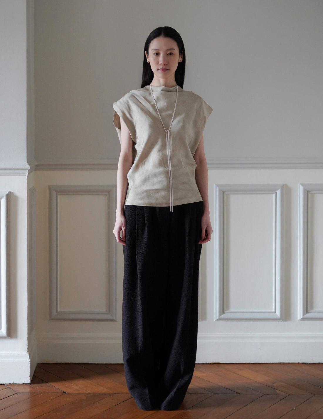 MAGGOOSH | ALTAR SCARF Necklace・Silver